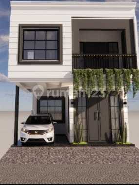 Rumah Murah Dlm Cluster 2 Lantai Akses 2 Mobil di Harjamukti