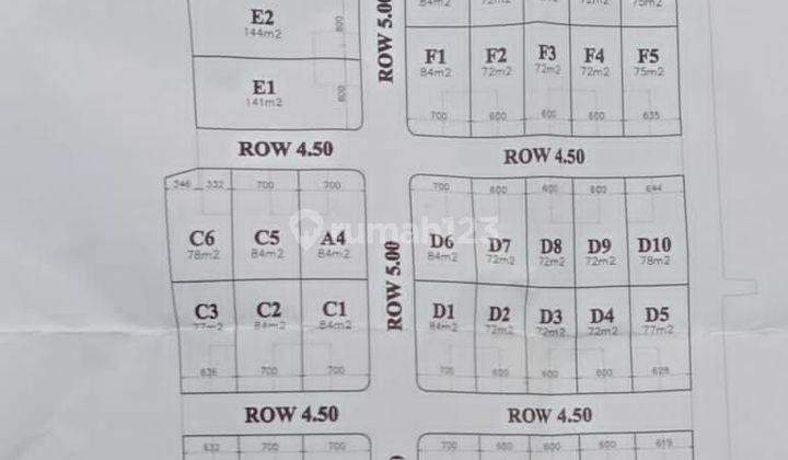 Dijual Tanah Luas 72 Sd 155 M2 Dlm Cluster Di Cilangkap Cipayung  1