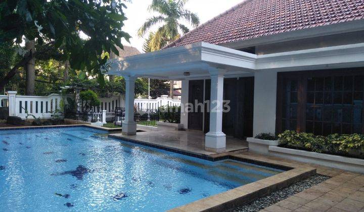 Rumah Sewa Ada Kolam Renang Temurag di Menteng 1