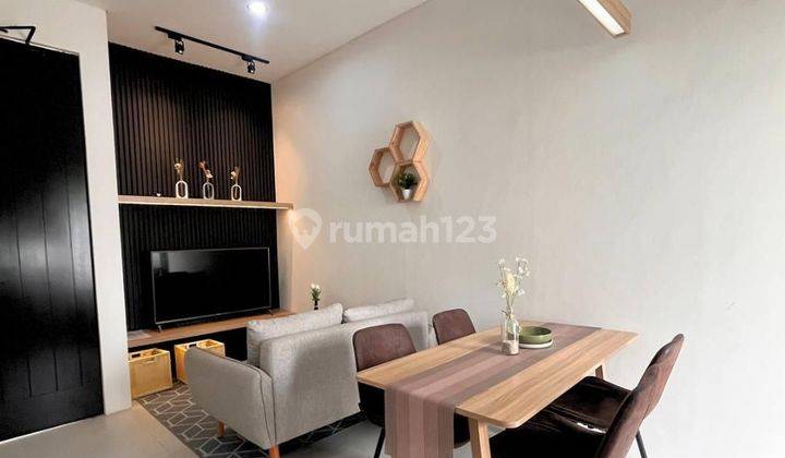 Rumah 2 Lantai Minimalis Modern Tanah 72 M2 Dekat Gdc Dan St Depok Lama Dp 0% 800 Jutaan  2