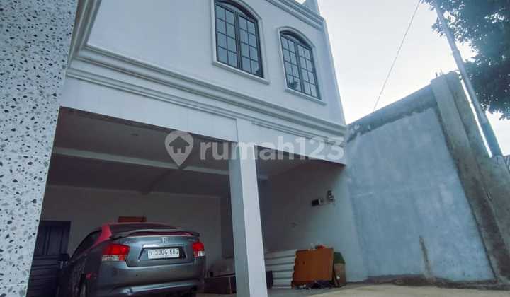 2-Story European Classic Cluster House with Rooftop and Private Pool near Cimanggis Toll Road 2-Story European Classic Cluster House with Rooftop and Private Pool near Cimanggis Toll Road