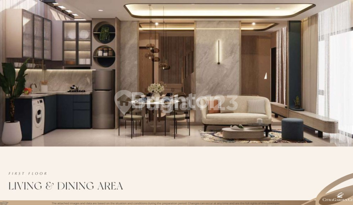 RUMAH CITRA GARDEN CITY TYPE ELYSIA 2