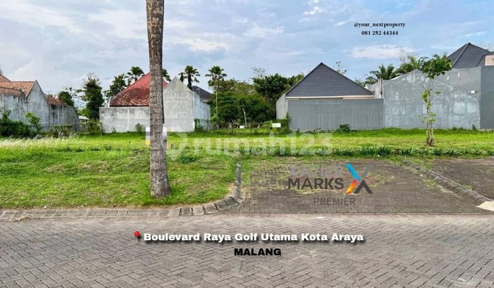 Tanah Kavling Di Boulevard Raya Golf Utama Araya Malang(DN1954) 1