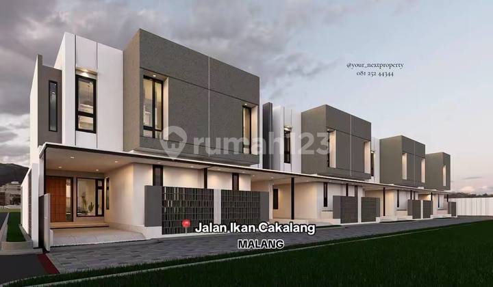 Rumah Indent Bangun 7 Bulan di Jalan Ikan Cakalang Blimbing Malang