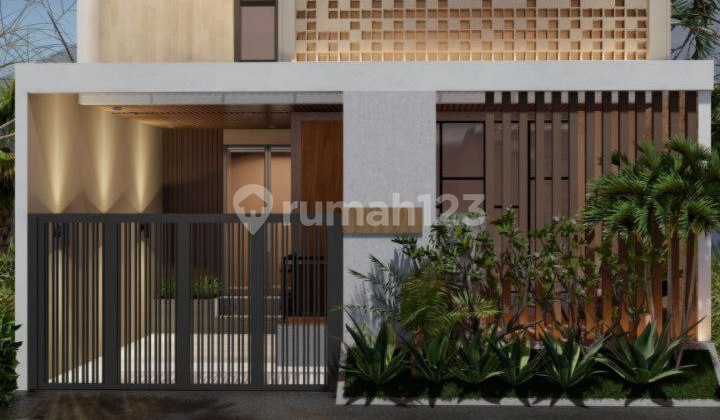 Rumah Baru dengan Desain Industrial 2 Lantai di Sukun Malang 1