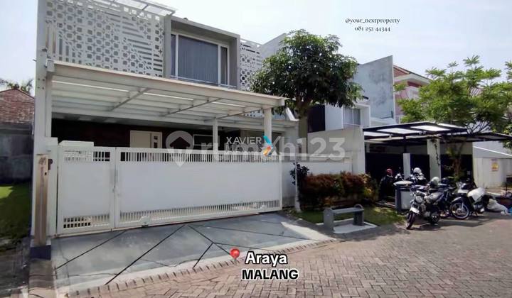 Rumah Mewah & Modern Full Furnished di Telaga Golf Araya, Malang