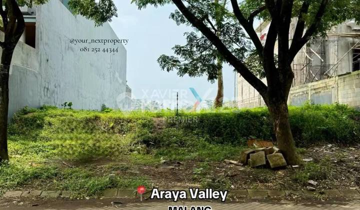 Long View Golf Plus Mountain Land Plot on Mainroad Araya Valley Malang