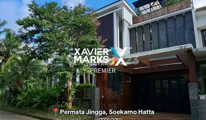 Rumah Mewah Semi Furnished di Perumahan Permata Jingga Lowokwaru Malang