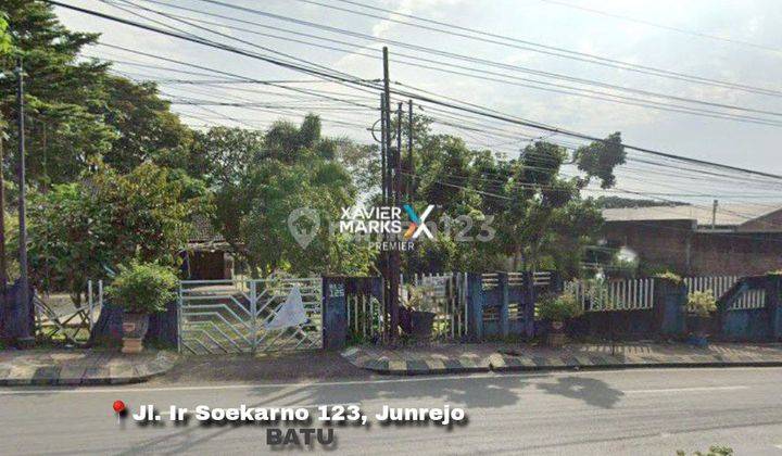 Rumah Hitung Tanah Luas Di Jl Ir Soekarno 123 Junrejo Batu Dn1169 1