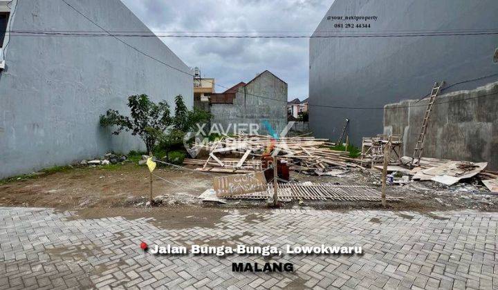 Tanah Kavling Di Jalan Bunga Bunga Lowokwaru Kota Malang Dn1584  1