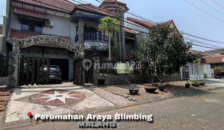 Rumah Natural Alami Di Perumahan Araya, Blimbing Malang Dn1135  1