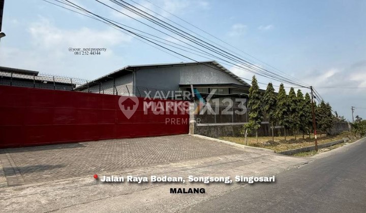 Kompleks Gudang Siap Pakai Lokasi di Jalan Raya Bodean, Songsong Singosari Malang