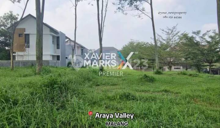 Kavling Tanah Super Strategis Harga Bawah Pasar di Boulevard Utama Araya Valley Malang