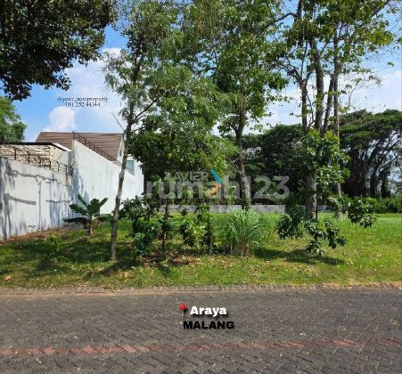 Tanah Kavling Di Jalan Kembar Cluster Villa Golf Araya Malang