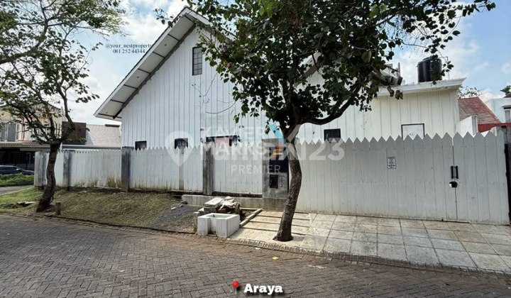 Rumah Modern Design American Style di Cluster Golf Araya Malang