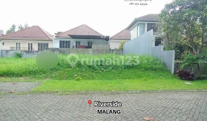 Land Plot Frontmost Location in Riverside Cluster Blimbing Malang