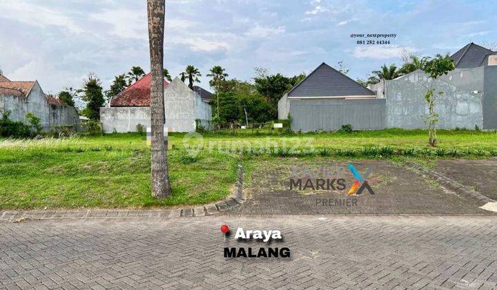 Tanah Kavling Boulevard Jalan Utama Araya Golf Malang Dn1599  1