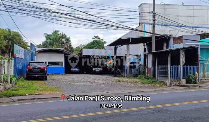 Business Land on Panji Suroso Road Axis, Blimbing, Malang City