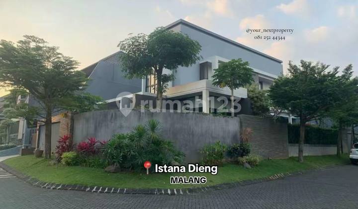 Rumah Mewah dan Semi Furnish di Istana Dieng Sukun Malang