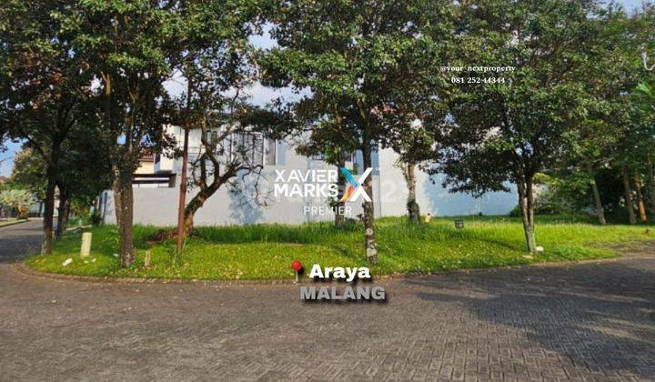 Tanah Kavling Hook Di Villa Golf Boulevard, Araya Malang Dn1510  1