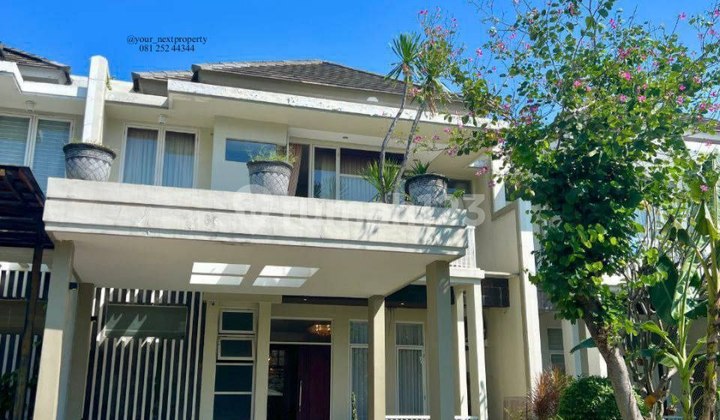 Rumah Desain Modern di Royal Residence Cluster Addington Surabaya