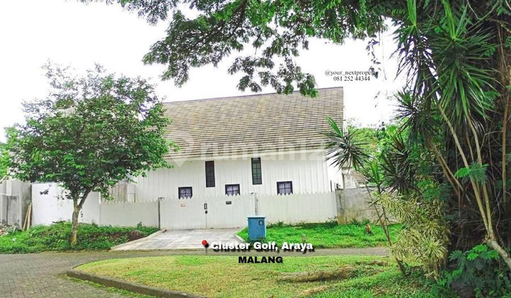 Rumah Baru Design American Style di Cluster Golf Araya Malang