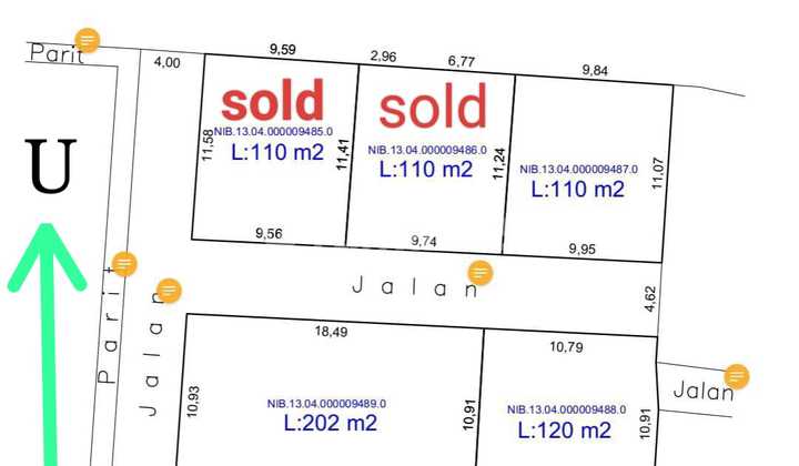 Tanah Kavling Strategis di Ngaglik Sleman - Dekat Jalan Kaliurang KM 10