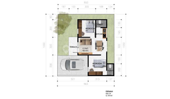 Rumah Modern Siap Bangun di Selomartani Kalasan utara Pamela 7 2