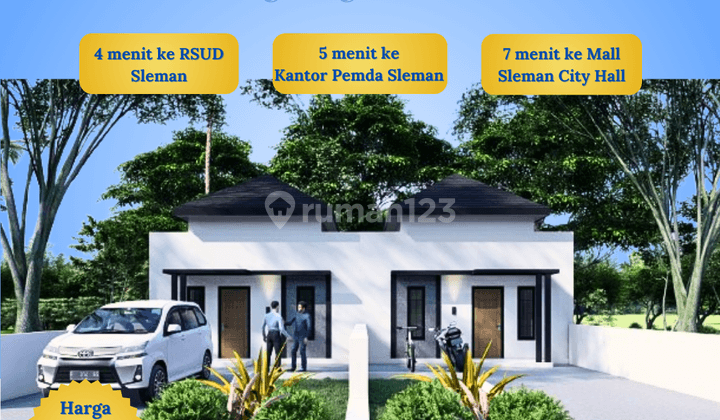 Rumah Minimalis Limasan Kawasan Kota Dekat Rsud Sleman 1