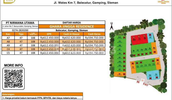 Exclusive One Gate System House - Balecatur, Gamping, Sleman, around 600 Million 2