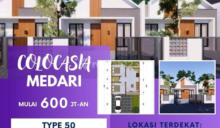 Rumah Scandinavian Type 50 dekat Pasar Sleman 1