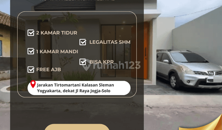 Rumah Modern Minimalis 15 Menit Ke Jogja di Jl Jogja Solo 1