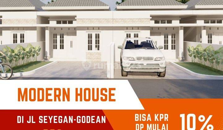 Rumah Siap Huni 3 Kamar 500 Jt an di Jl Seyegan godean 1