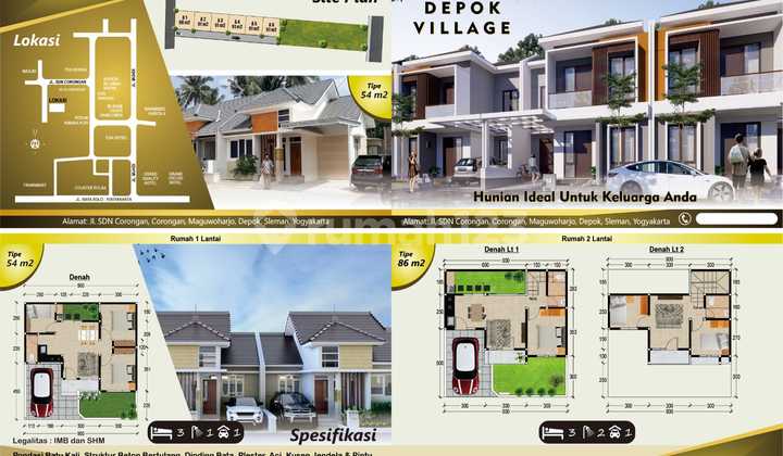 2-Story House in Jogja Ringroad Behind Transmart Maguwoharjo 2-Story House in Jogja Ringroad Behind Transmart Maguwoharjo