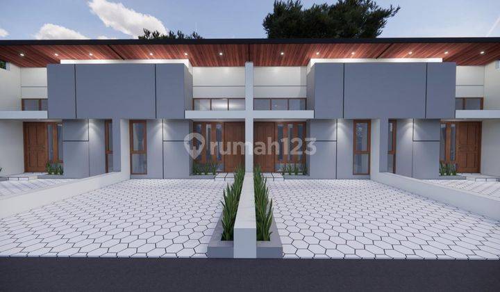 Rumah Modern Semi Industrialis Diutara Stasiun Prambanan 2