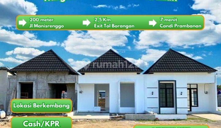 Rumah Milenial Strategis Dan Ekonomis di Jl Manisrenggo prambanan 1