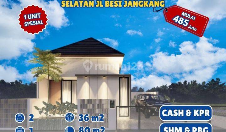 Rumah Asri Dekat Masjid di Jl Besi Jangkang Sleman 1