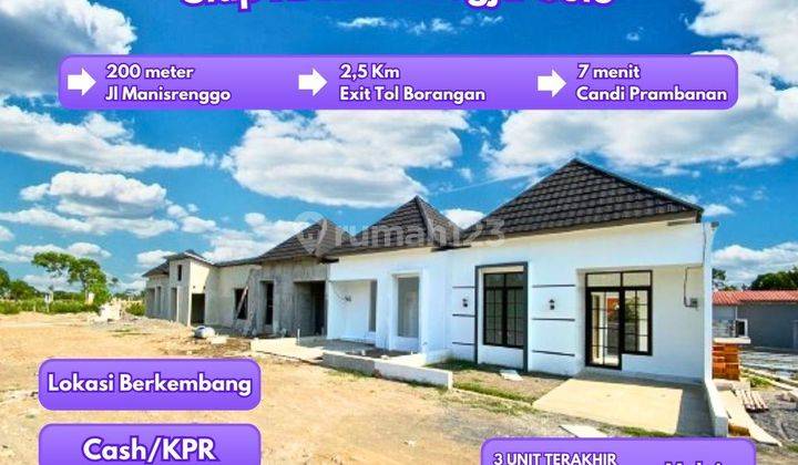 Rumah Milenial Harga 200 Jt-an dekat Pintu Tol Prambanan 1