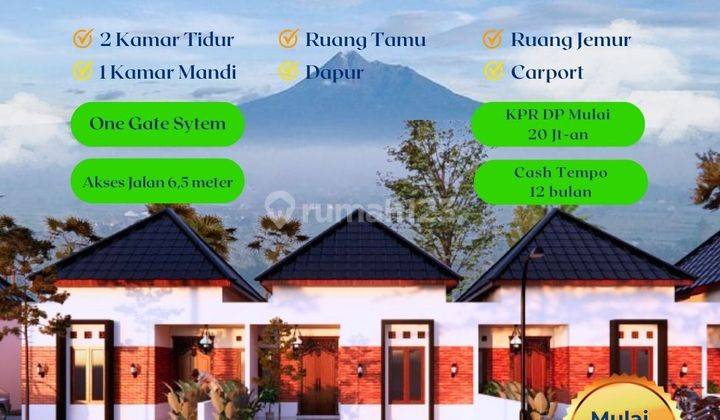 Rumah Milenial 200 Jt an Bisa Kpr di Jl Prambanan manisrenggo 1