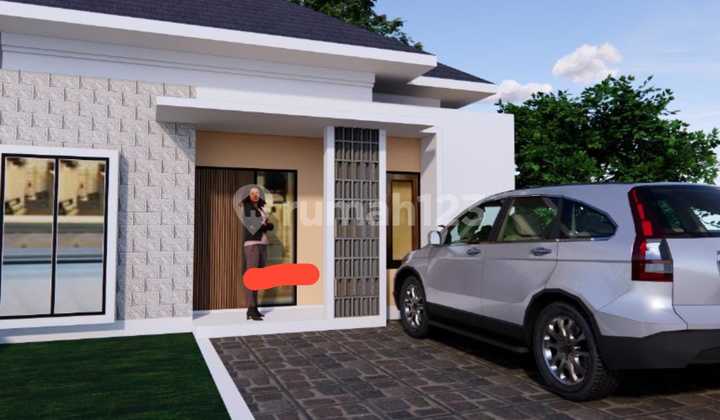 Rumah Modern 3 Kamar Cuma 590 Juta di Jl Seyegan-Godean