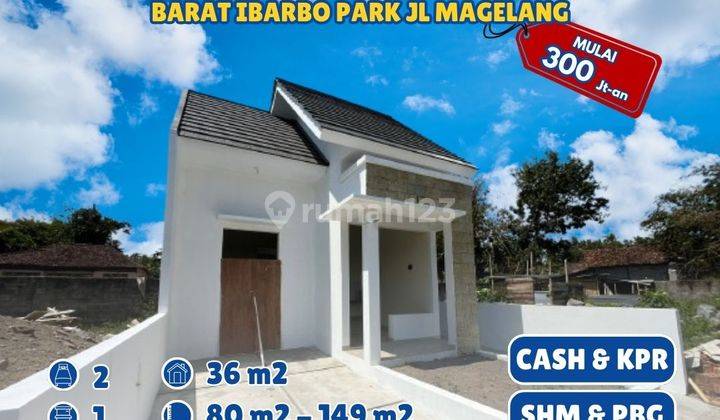 Rumah Asri Dan Nyaman Dibarat Ibarbo Park Jl Magelang Km 15 1