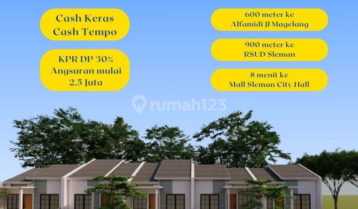 Rumah Modern Harga 400 Jt an Dekat Ibarbo Park Jl Magelang 1