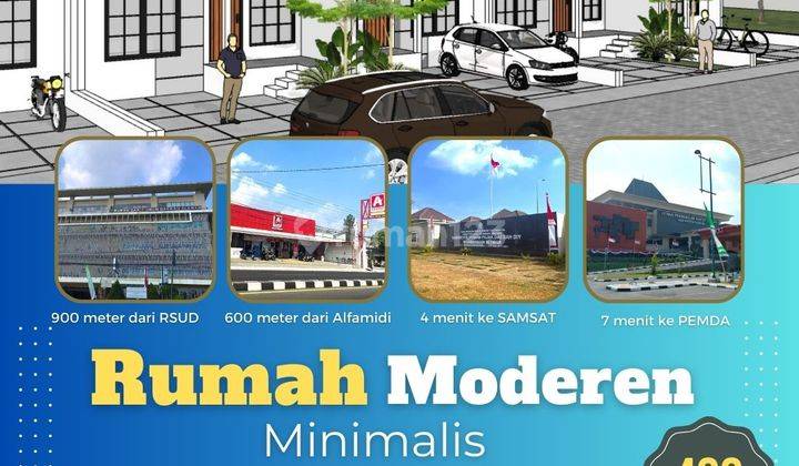 Rumah Minimalis Tanah Luas Dan Lokasi Strategis Dekat Rsud Sleman 1