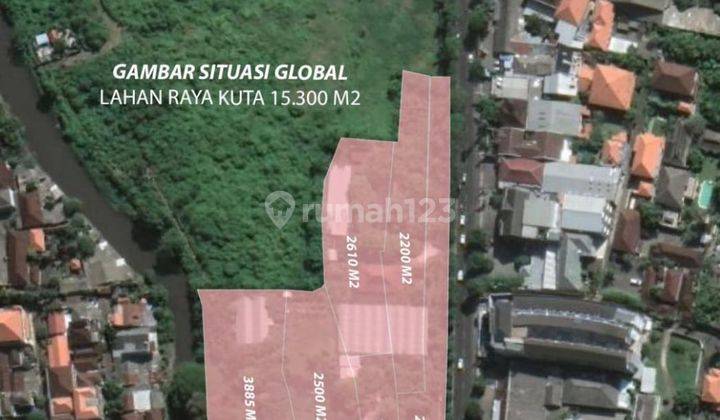 Hot List Land for sale on the outskirts of Utama Street, Kuta Badung 1