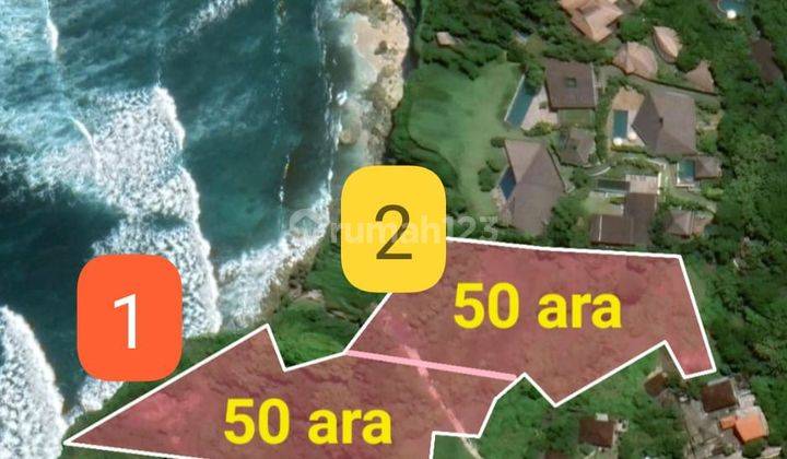 Hot List of Land for Sale, Tebing, Sea View, Location, Uluwatu, Pecatu, South Kuta, Badung  2