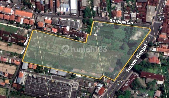 Hot List of Land for Sale on the Main Road, Imam Bonjol Location, West Denpasar 2