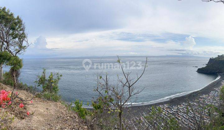 Hot List of Land for Sale, Tebing, Sea View, East Seraya Location, Karangasem  2