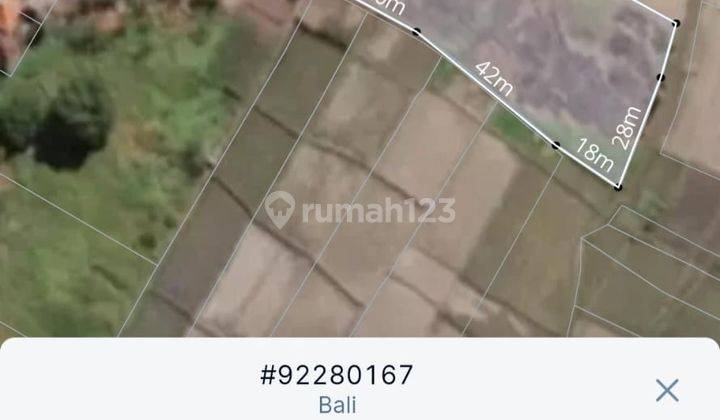 Hot List Land for sale on the side of the road in Nyambu Kediri Tabanan 2