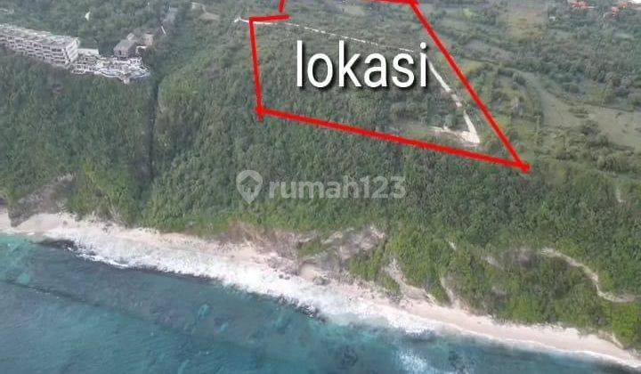 TOP URGENT DI JUAL TANAH LOSS TEBING VIEW LAUT LOKASI PECATU KUTA SELATAN BADUNG
 1