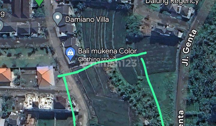 TOP URGENT LAND FOR SALE IN DALUNG NORTH KUTA BADUNG LOCATION 1